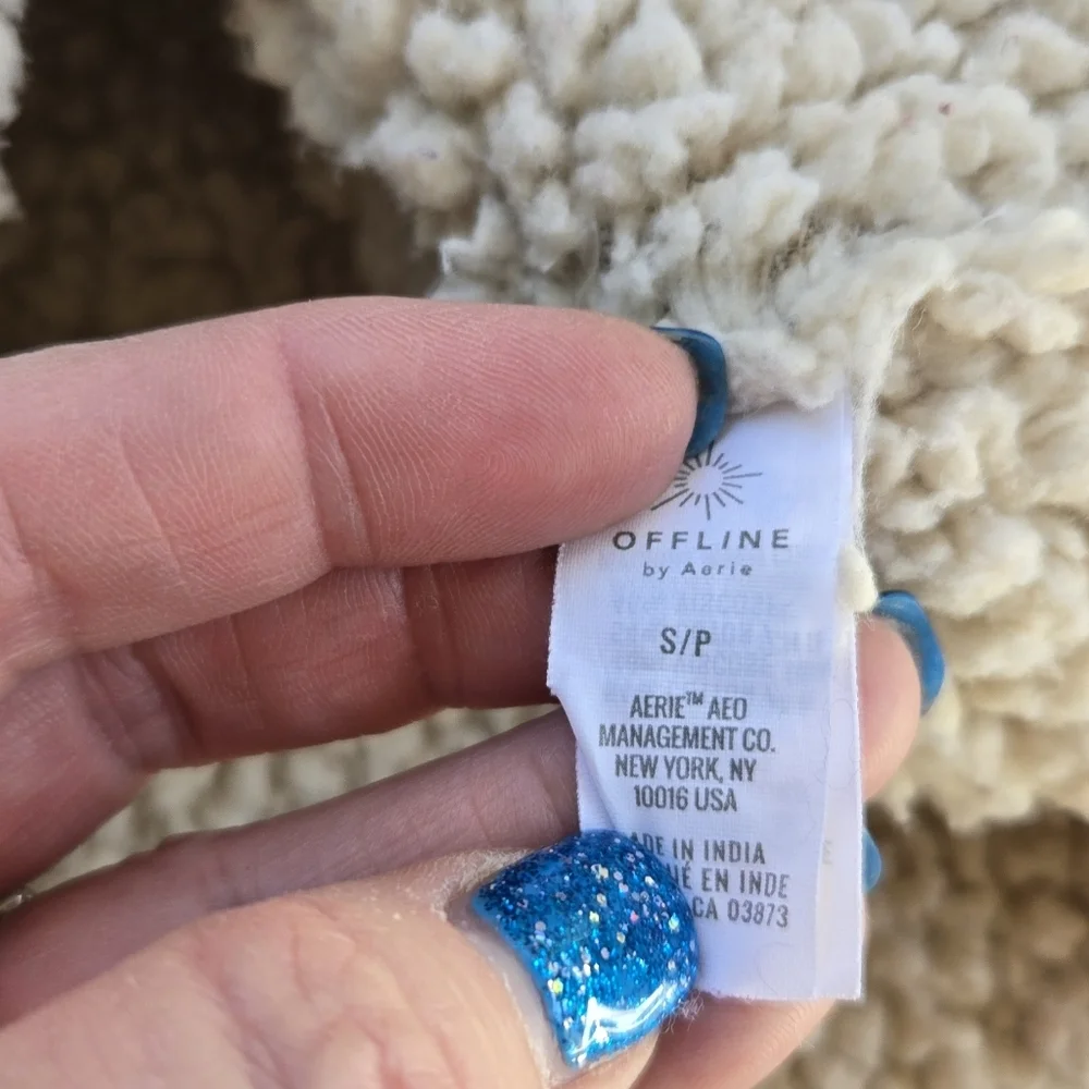 Aerie Offline Plaid Dog Sweater